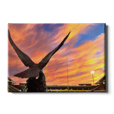 Southern Miss Golden Eagles - The Rock Sunset - College Wall Art #Canvas