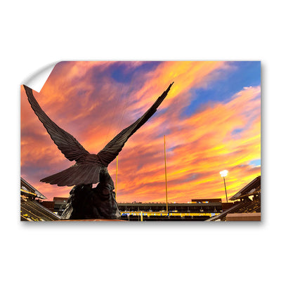 Southern Miss Golden Eagles - The Rock Sunset - College Wall Art #Wall Murals