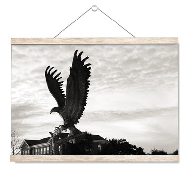Southern Miss Golden Eagles - Lofty B&W - College Wall Art #Hanging Canvas