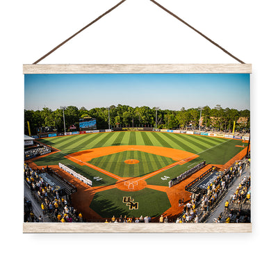 Southern Miss Golden Eagles - Pete Taylor Park - College Wall Art #Hanging Canvas