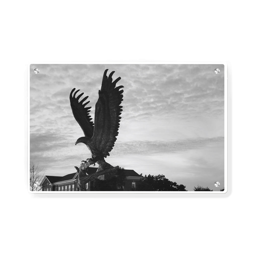 Southern Miss Golden Eagles - Lofty B&W - College Wall Art #Canvas