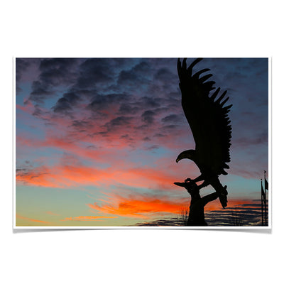 Southern Miss Golden Eagles - Lofty Sunset - College Wall Art #Photo Posters