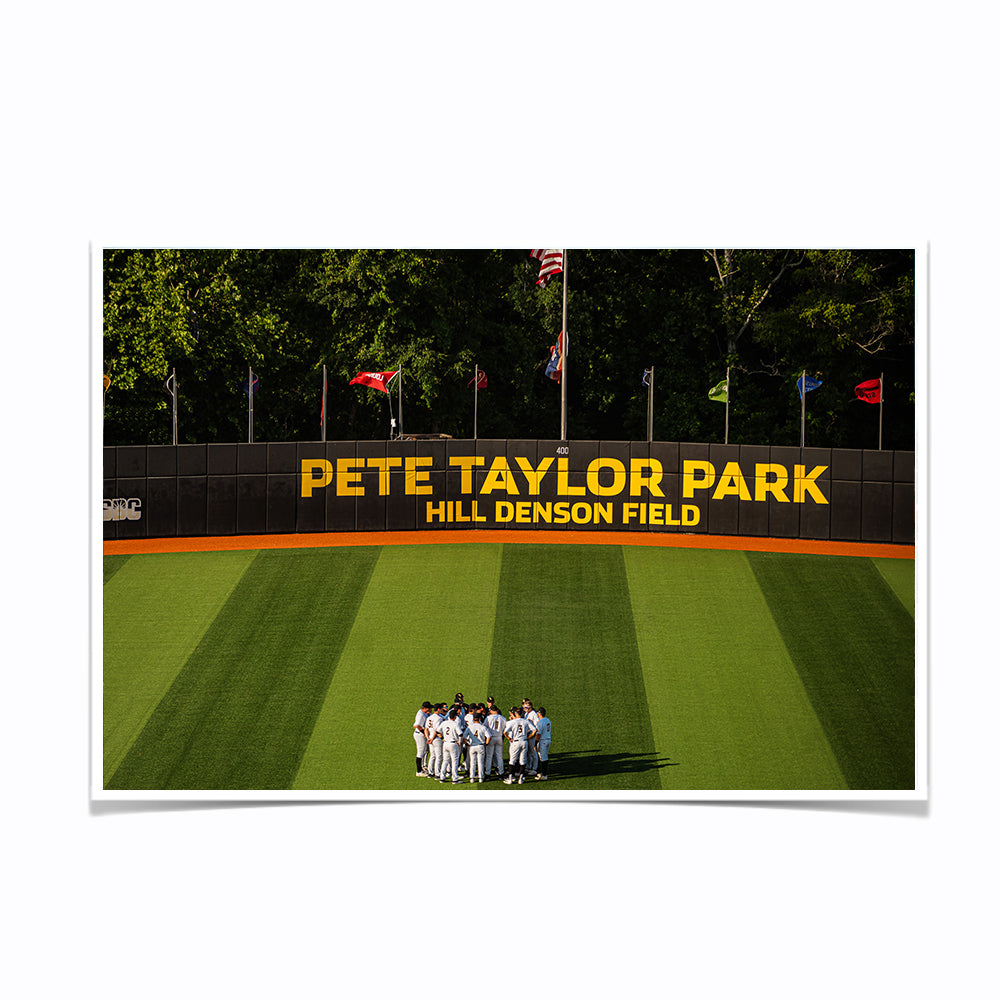 Southern Miss Golden Eagles - Pete Taylor Park Hill Denson Field - College Wall Art #Canvas