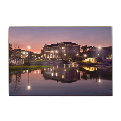 Southern Miss Golden Eagles - Lake Byron - College Wall Art #Wood