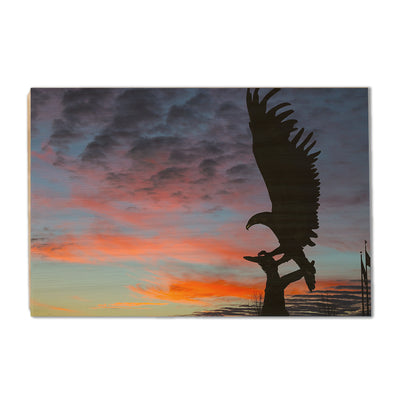 Southern Miss Golden Eagles - Lofty Sunset - College Wall Art #Wood
