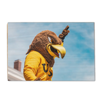 Southern Miss Golden Eagles - Seymour d’Campus - College Wall Art #Wood