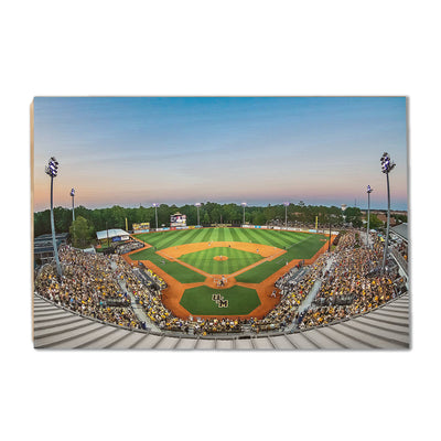 Southern Miss Golden Eagles - Pete Taylor Park - College Wall Art #Wood