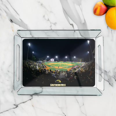Southern Miss Golden Eagles - Pete Taylor Park Decorative Serving Tray