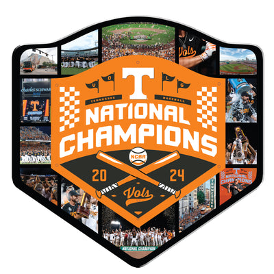 Tennessee Volunteers - Tennessee 2024 Baseball National Champions Single Layer Dimensional Wall Art - College Wall Art #Wall Decal