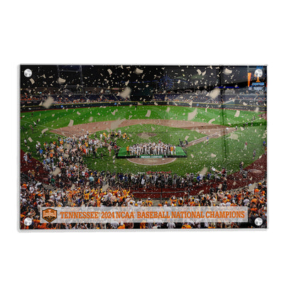 Tennessee Volunteers - Tennessee 2024 NCAA Baseball National Champions - College Wall Art #Acrylic