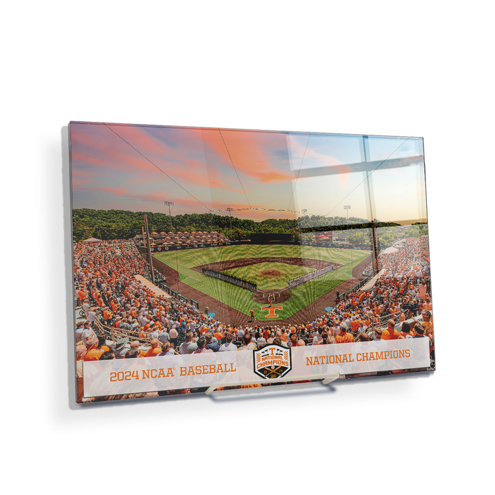 Tennessee Volunteers - Lindsey Nelson Stadium NCAA Baseball National Champions - College Wall Art #Canvas