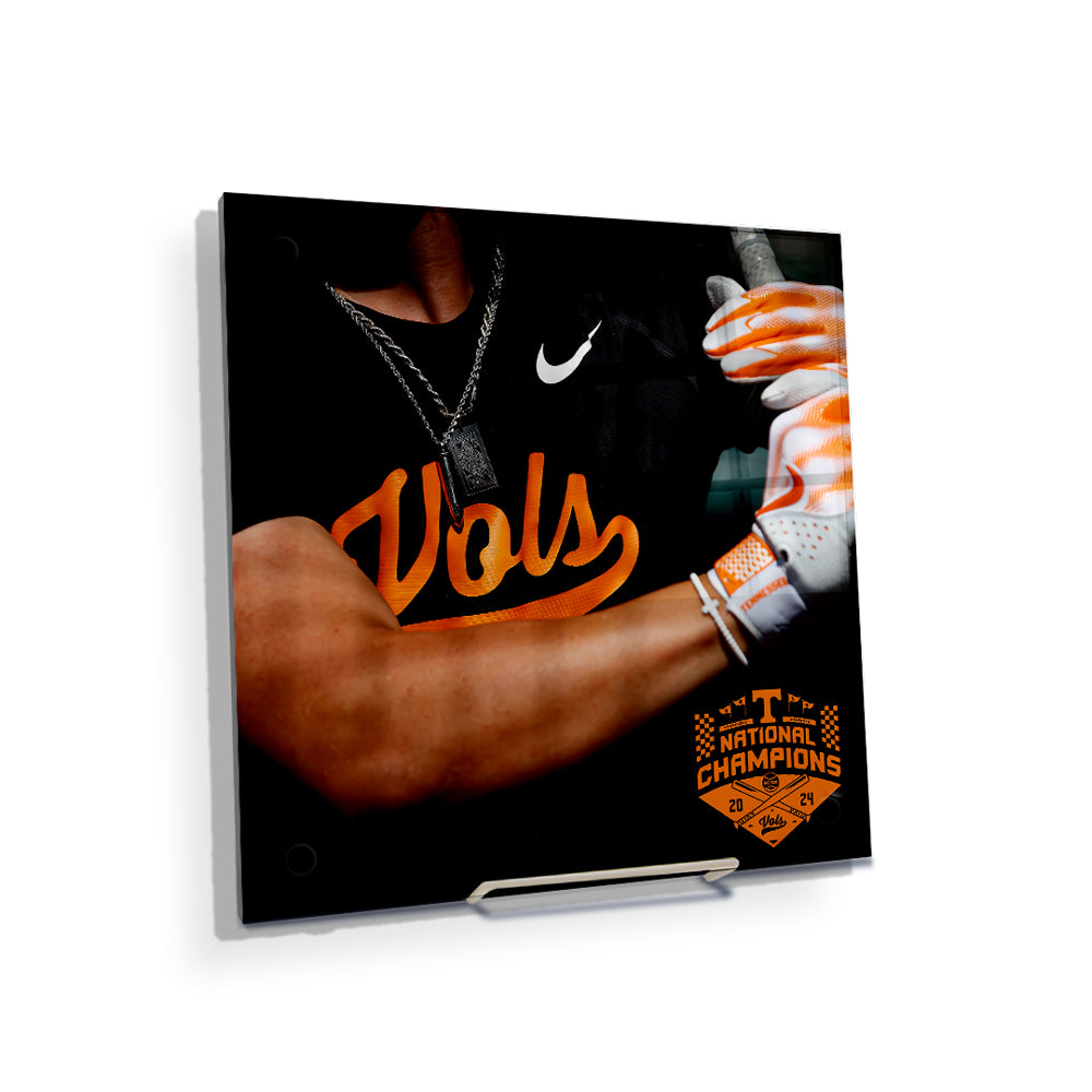 Tennessee Volunteers - Batter up National Baseball Champions - College Wall Art #Canvas 