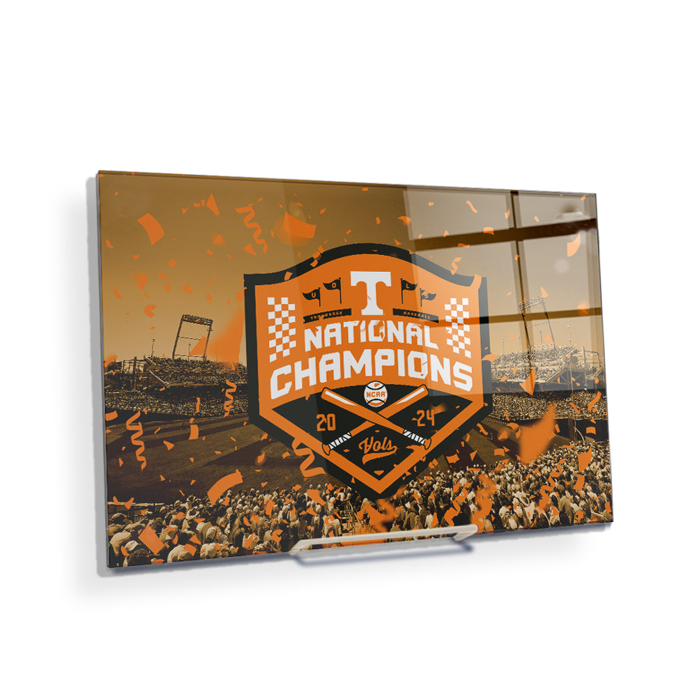 Tennessee Volunteers - Tennessee Vols Baseball National Champions - College Wall Art #Canvas