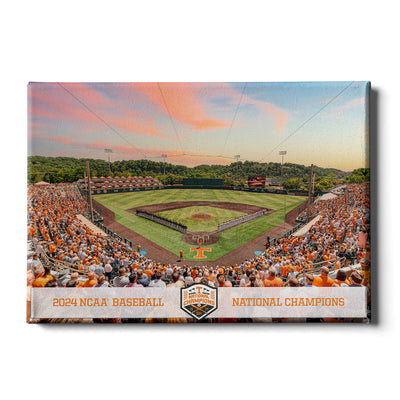 Tennessee Volunteers - Lindsey Nelson Stadium NCAA Baseball National Champions - College Wall Art #Canvas