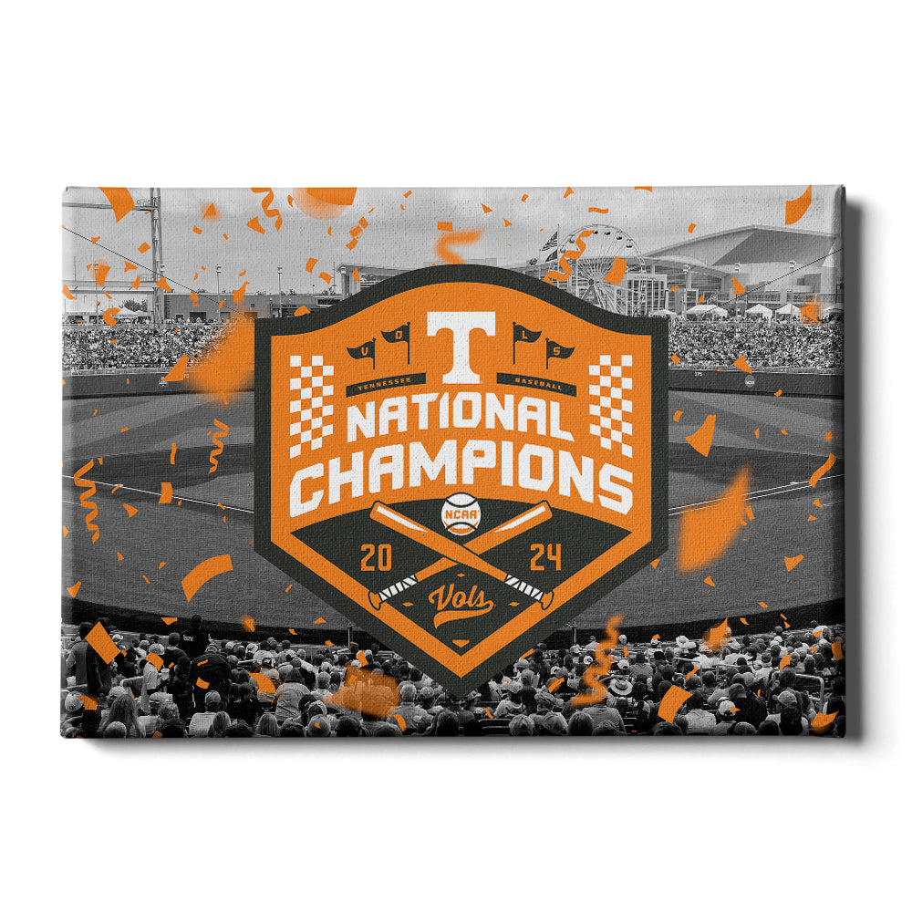 Tennessee Volunteers - Tennessee Vols Baseball National Champions - College Wall Art #Canvas