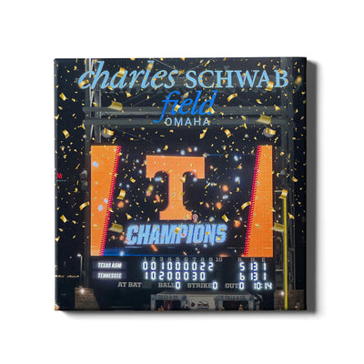 Tennessee Volunteers - Tennessee NCAA Baseball National Champions Scoreboard