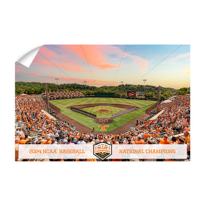 Tennessee Volunteers - Lindsey Nelson Stadium NCAA Baseball National Champions - College Wall Art #Wall Decal