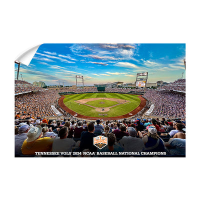 Tennessee Volunteers - Tennessee Vols 2024 NCAA Baseball National Champions - College Wall Art #Wall Decal