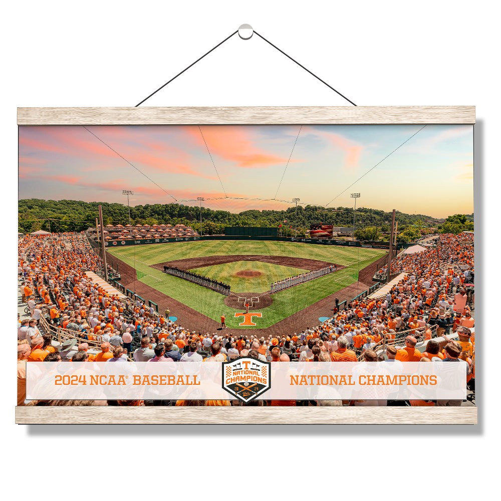 Tennessee Volunteers - Lindsey Nelson Stadium NCAA Baseball National Champions - College Wall Art #Canvas