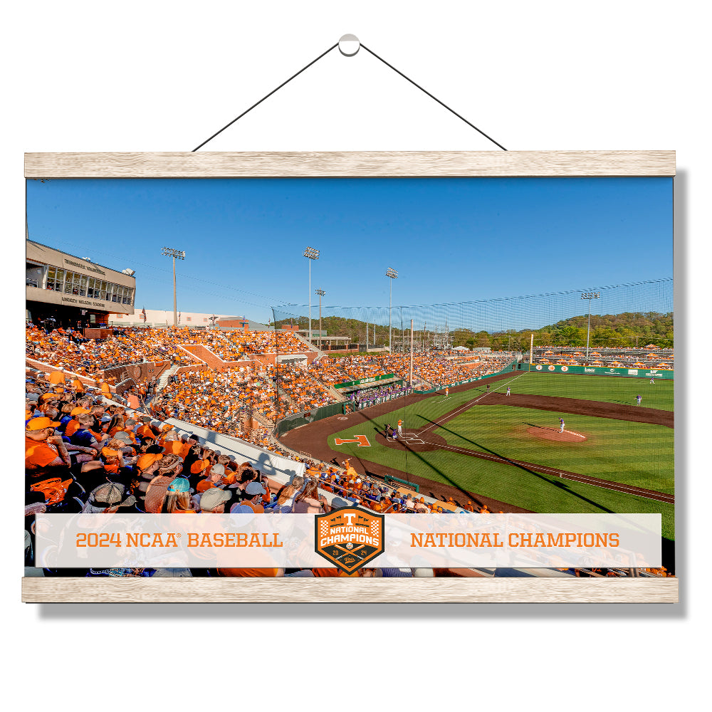 Tennessee Volunteers - Tennessee Baseball NCAA Baseball National Champions - College Wall Art #Canvas
