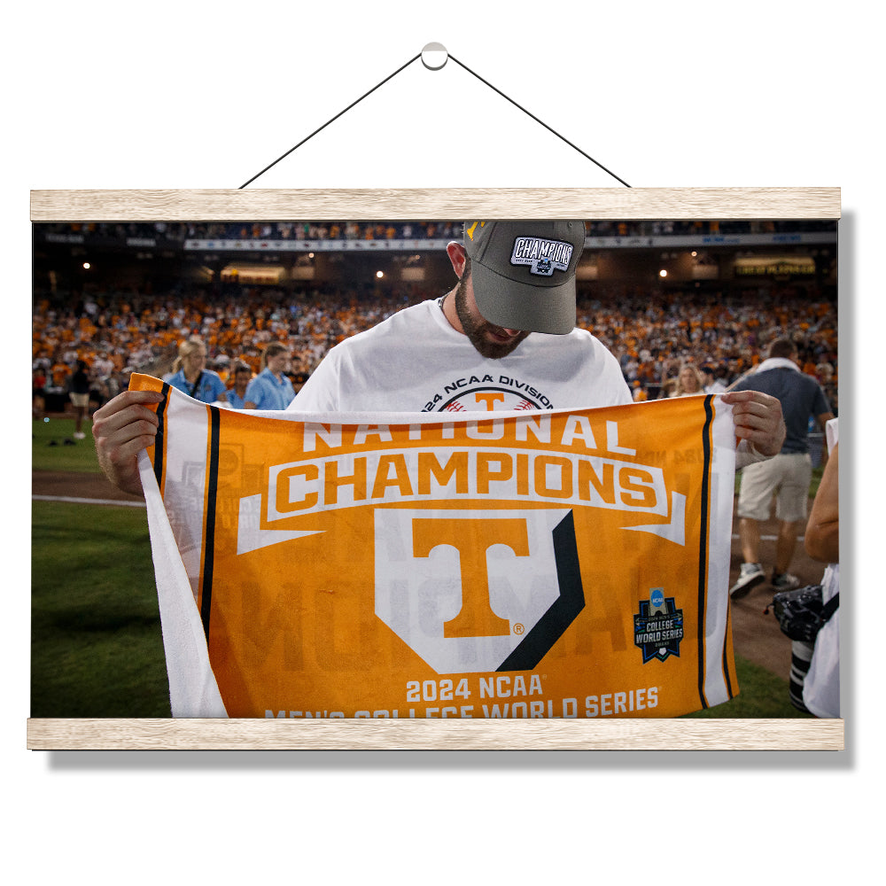 Tennessee Volunteers - Coach V National Champions - College Wall Art #Canvas