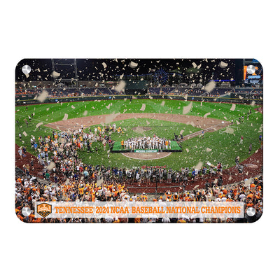 Tennessee Volunteers - Tennessee 2024 NCAA Baseball National Champions - College Wall Art #Metal