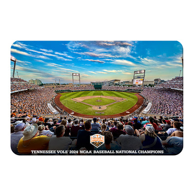 Tennessee Volunteers - Tennessee Vols 2024 NCAA Baseball National Champions - College Wall Art #PVC