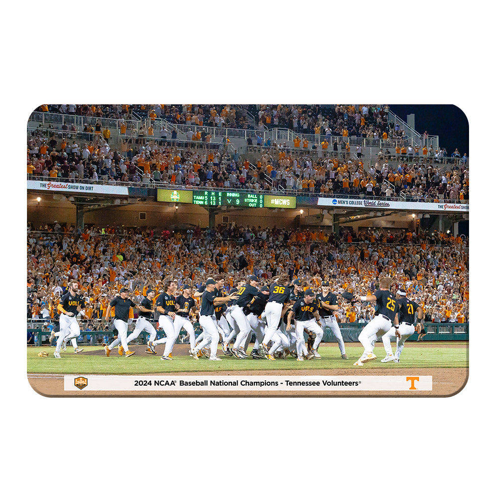Tennessee Volunteers - 2024 NCAA Baseball National Champions Victory - College Wall Art #Canvas