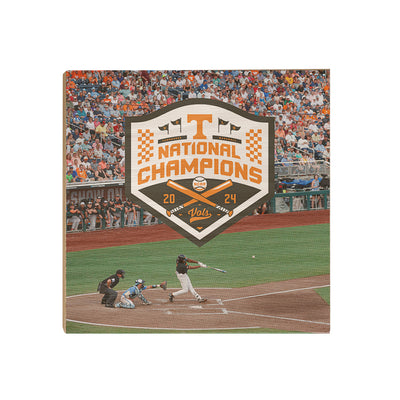 Tennessee Volunteers - It's Out of Here NCAA Baseball National Champions - College Wall Art #Wood