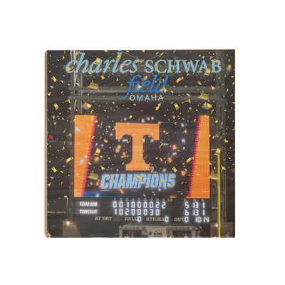 Tennessee Volunteers - Tennessee NCAA Baseball National Champions Scoreboard