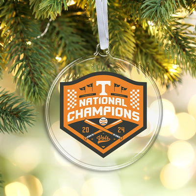 Tennessee Volunteers - Tennesse Baseball NCAA National Champions Bag Tag & Ornament
