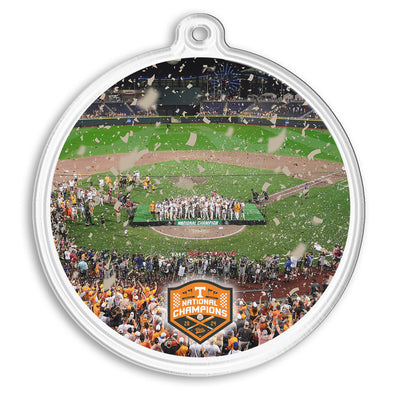 Tennessee Volunteers - Tennessee 2024 NCAA Baseball National Champions Bag Tag & Ornament