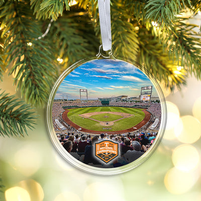 Tennessee Volunteers - Tennessee Vols 2024 NCAA Baseball National Champions Bag Tag & Ornament