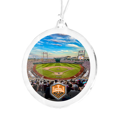 Tennessee Volunteers - Tennessee Vols 2024 NCAA Baseball National Champions Bag Tag & Ornament
