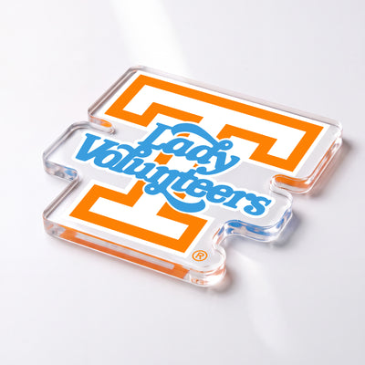 Tennessee Volunteers - Lady Vols Power T Dimensional Drink Coaster
