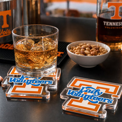 Tennessee Volunteers - Lady Vols Power T Dimensional Drink Coaster