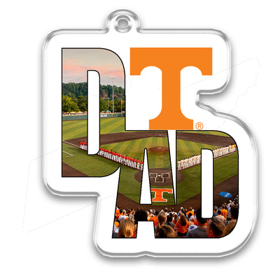 Tennessee Volunteers - Tennessee Baseball Dad Ornament & Bag Tag