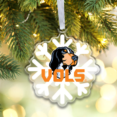 Tennessee Volunteers - Tennessee Snowflake Ornament