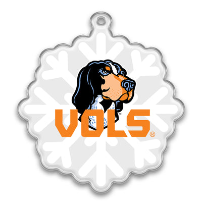 Tennessee Volunteers - Tennessee Snowflake Ornament