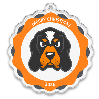 Tennessee Volunteers - Smokey Christmas 2026 Ornament