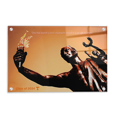 Tennessee Volunteers - Torchbearer Class of 2024 - College Wall Art #Acrylic