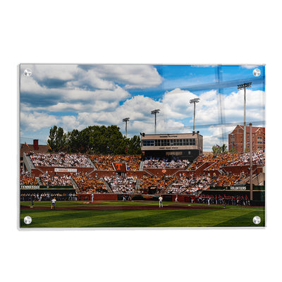 Tennessee Volunteers - Checkered Lindsey Nelson Stadium - College Wall Art #Acrylic