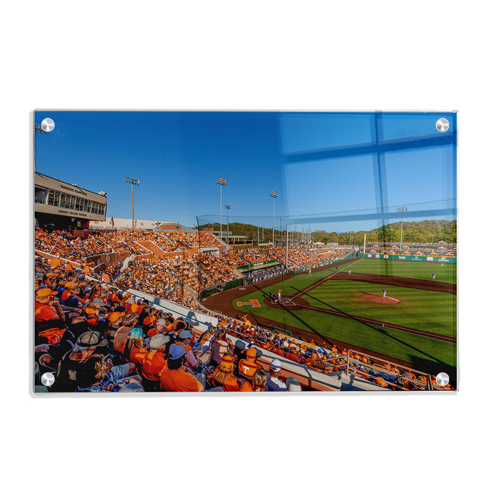 Tennessee Volunteers - Lindsey Nelson Stadium Batter Up - College Wall Art #Canvas