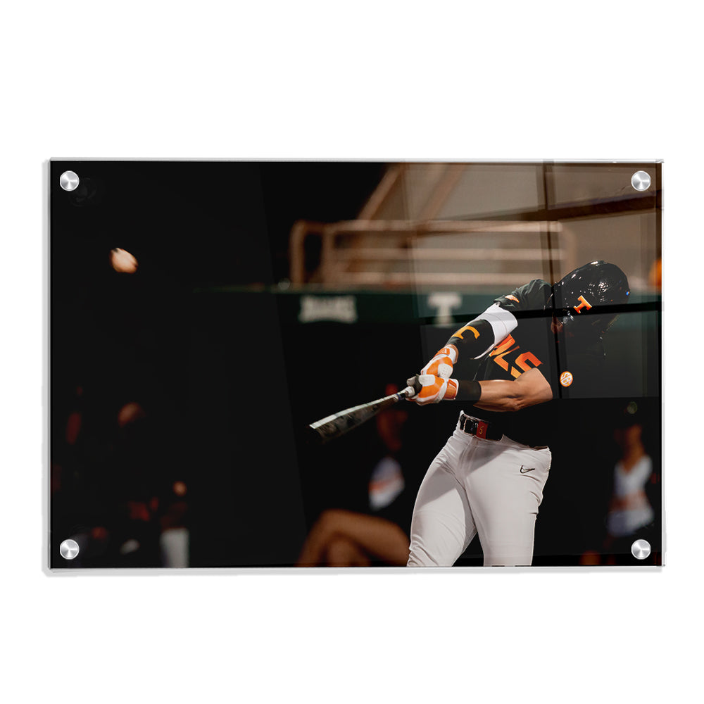 Tennessee Volunteers - Vols Baseball Dark Mode - College Wall Art  #Canvas