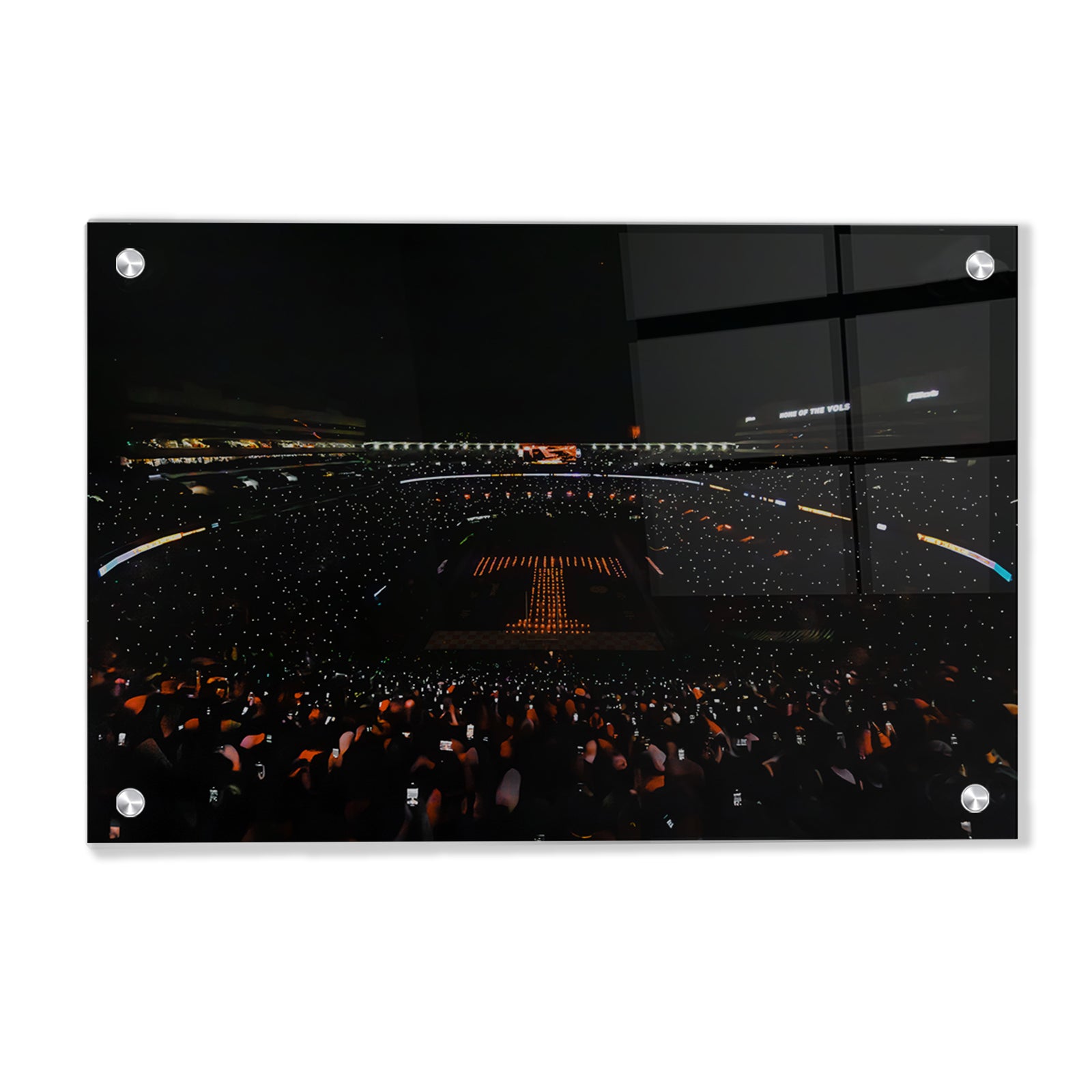 Tennessee Volunteers - The Power T - College Wall Art #Canvas