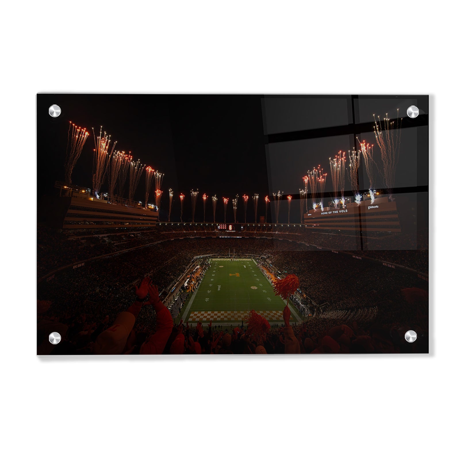 Tennessee Volunteers - Give Him Six Dark Mode - College Wall Art #Canvas