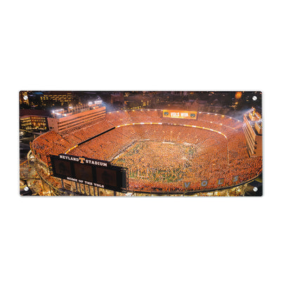 Tennessee Volunteers -  Third Saturday in October Aerial 2026 Panoramic - College Wall Art #Acrylic