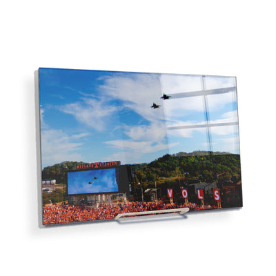 Tennessee Volunteers - Vols Fly Over - College Wall Art #Acrylic Mini