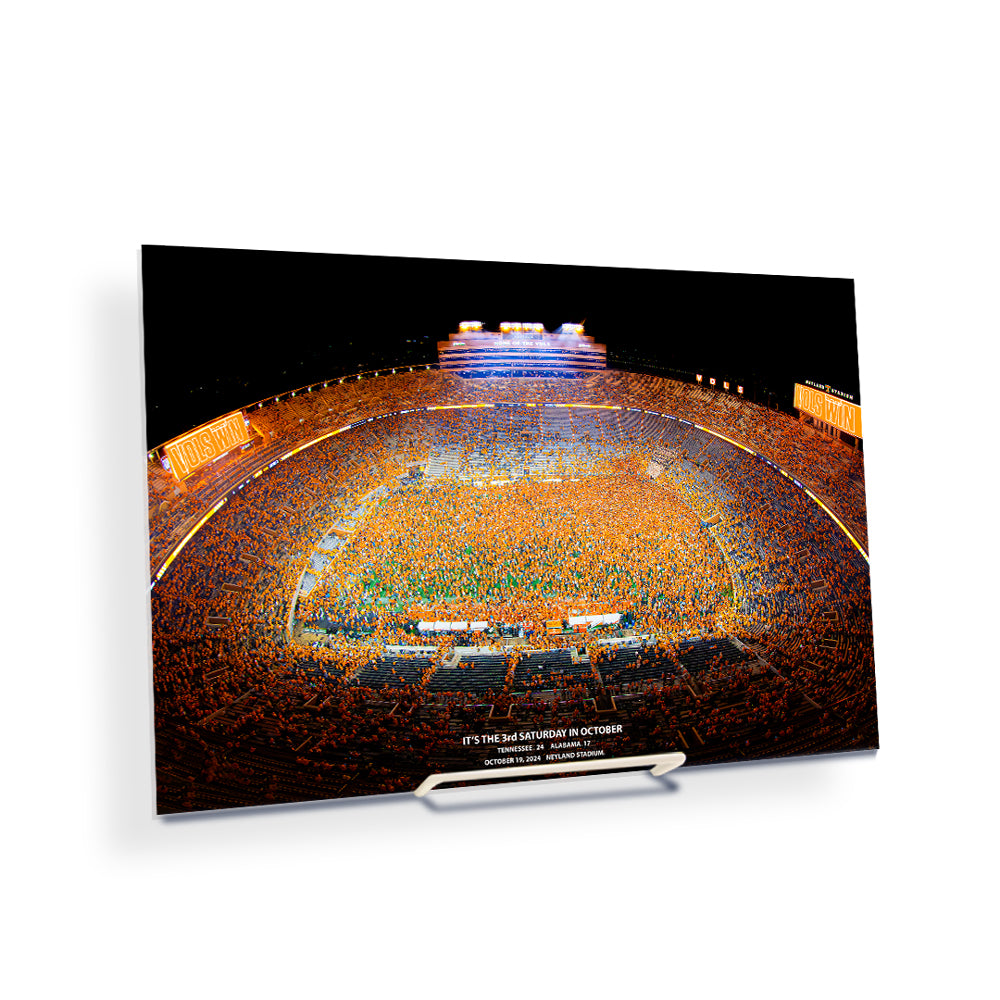 Tennessee Volunteers - It's the 3rd Saturday in October 2024 - College Wall Art #Canvas