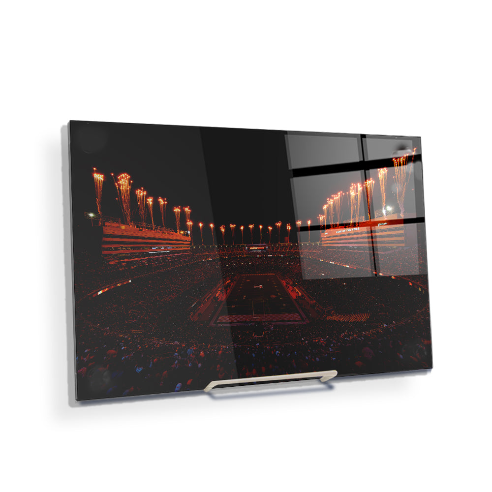 Tennessee Volunteers - Dark Mode - College Wall Art #Canvas